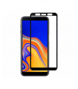 محافظ صفحه نمایش شیشه ای تمام چسب سامسونگ Tempered Glass Samsung Galaxy A6 Plus/ A8 Plus