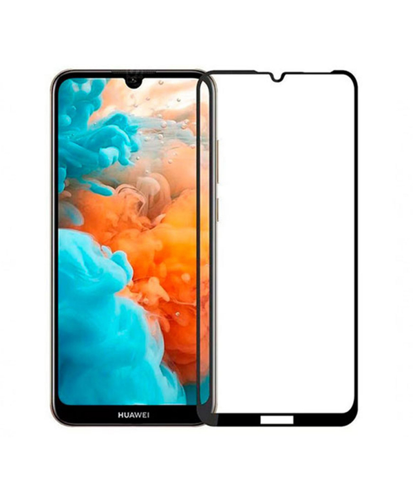 محافظ صفحه نمایش شیشه‌ای تمام صفحه هواوی D+ Full Glass Huawei Y7 2019