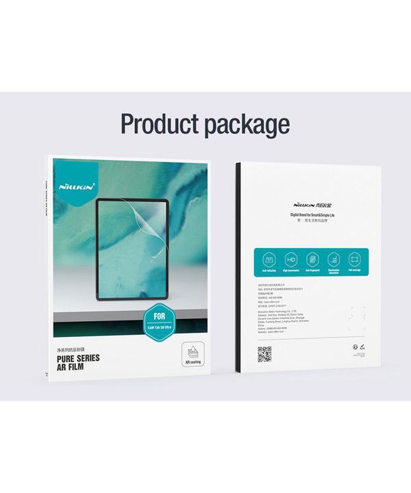 محافظ صفحه نمایش تبلت گلکسی اس 8 اولترا نیلکین Nillkin Samsung Galaxy Tab S8 Ultra Pure series AR film