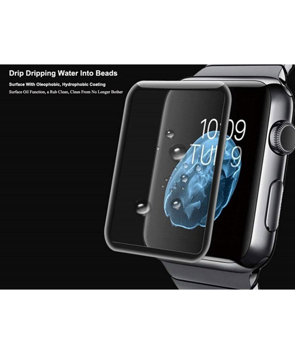 محافظ صفحه نمایش تمام چسب اپل واچ 40 میلی‌متری ترتل Turtle Brand Screen Guard iWatch 40mm 3D Glass