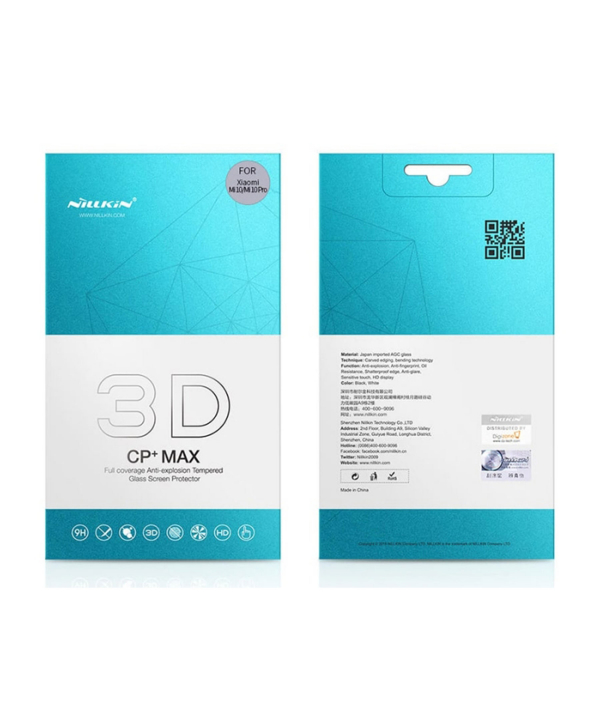 محافظ صفحه نمایش شیشه‌ای دور چسب نیلکین شیائومی Nillkin 3D CP+ Max Glass Xiaomi Mi 10/Mi 10 Pro