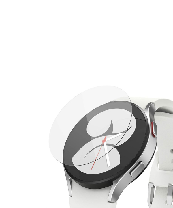 محافظ صفحه نمایش شیشه‌ای ساعت سامسونگ Samsung Galaxy Watch 4 46mm Glass Screen Protector
