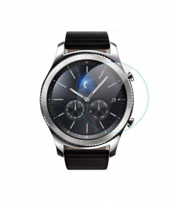 محافظ صفحه نمایش شیشه ای ساعت سامسونگ Samsung Gear S3 Glass Screen Protector