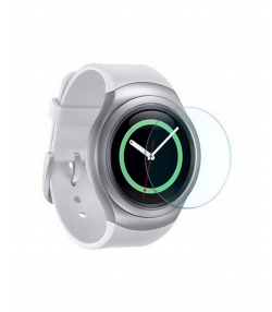 محافظ صفحه نمایش شیشه ای ساعت سامسونگ Samsung Gear S2 Glass Screen Protector