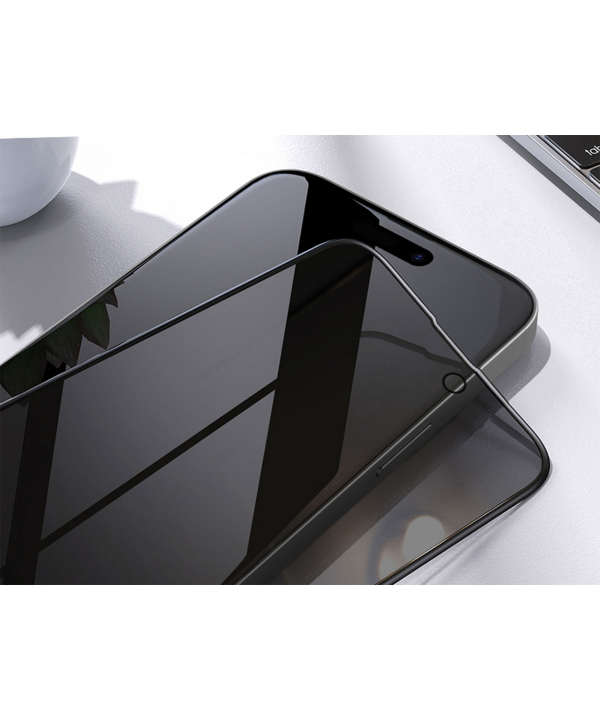 محافظ صفحه نمایش شیشه‌ای حریم شخصی نیلکین آیفون 14 پرو Nillkin iPhone 14 Pro privacy glass