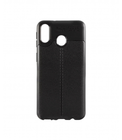 قاب ژله ای طرح چرم سامسونگ Auto Focus Jelly Case Samsung Galaxy M20