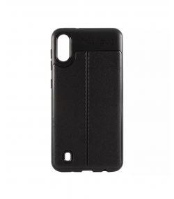 قاب ژله ای طرح چرم سامسونگ Auto Focus Jelly Case Samsung Galaxy M10