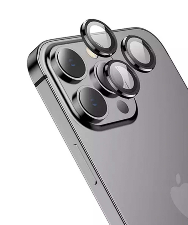 محافظ لنز دوربین فلزی آیفون 14 پرو و 14 پرومکس هوکو hoco 3D Eagle eye metal lens film for iP14 Pro/14 Pro Max