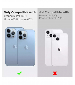 محافظ لنز فلزی آیفون 13 پرو و 13 پرو مکس آها استایل AhaStyle WG62-2 Camera Lens Protector camera cover
