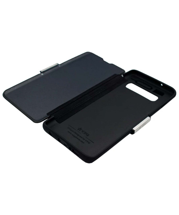 کیف محافظ چرم سامسونگ VPG Magnetic Leather Cover Samsung S10
