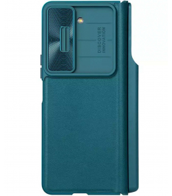 کیف محافظ سامسونگ زد فولد 5 نیلکین Nillkin Samsung Galaxy Z Fold 5/W24 Qin Pro leather case