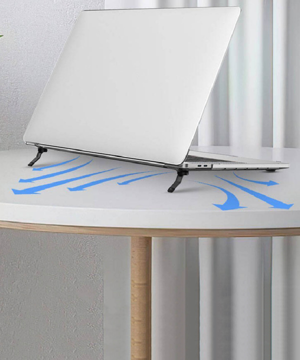 کاور مک بوک ایر 15.3 اینچ M2 ویوو WiWU iShield Stand Shield Case/15.3 Air M2