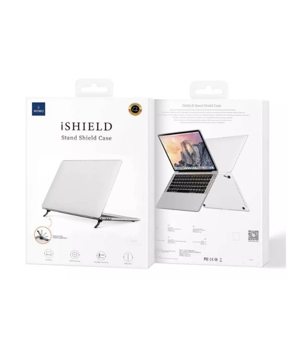 کاور مک بوک ایر 15.3 اینچ M2 ویوو WiWU iShield Stand Shield Case/15.3 Air M2