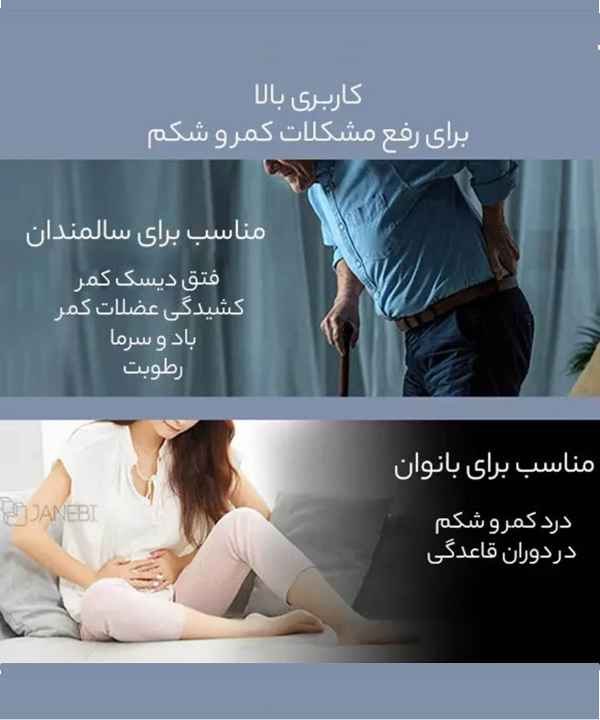 کمربند درمانی گرمکن هوشمند دو طرفه هواوی Huawei PMA I30 Cool Easy Graphene Smart Heating Double-Sided Belt