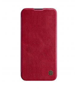 کیف آیفون 14 نیلکین Nillkin Apple iPhone 14/13 Qin Pro Leather Case