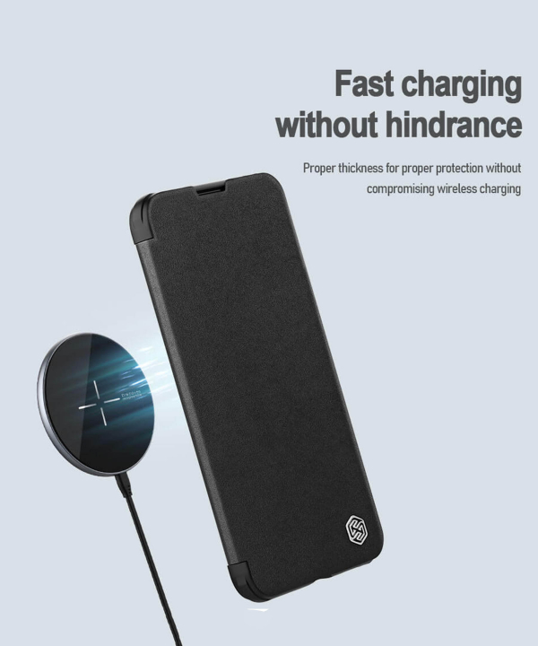 کیف آیفون 14 نیلکین Nillkin iPhone 14 Qin Pro Case