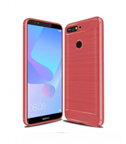محافظ ژله ای هواوی Carbon Fibre Case Huawei Y6 2018