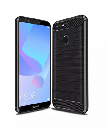 محافظ ژله ای هواوی Carbon Fibre Case Huawei Y6 2018