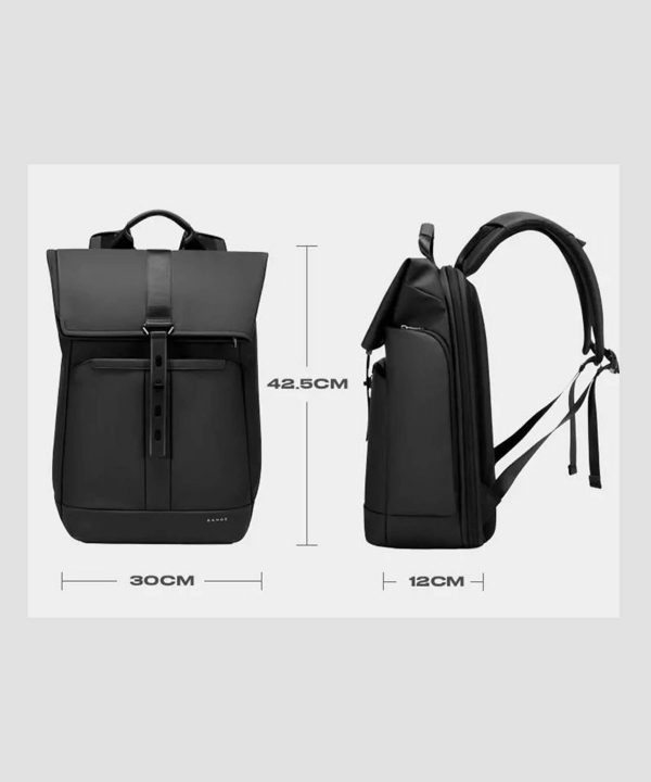کوله پشتی ضد آب لپ تاپ 15.6 اینچ و آیپد 12.9 اینچ بنج BANGE Waterproof Business Computer Backpack 15.6
