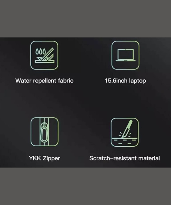 کوله پشتی ضد آب لپ تاپ 15.6 اینچ و آیپد 12.9 اینچ بنج BANGE Waterproof Business Computer Backpack 15.6