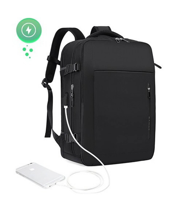 کوله پشتی لپ تاپ 15.6 اینچ سفری یو اس بی دار بنج BANGE BG-1801 Waterproof Multifunctional Laptop Backpack