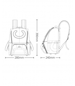 کوله پشتی مدرسه کودکان شیائومی Xiaomi UBOT-007 Children School Backpack
