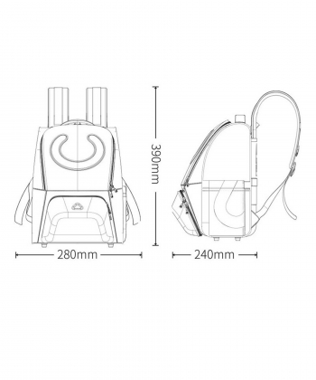 کوله پشتی مدرسه کودکان شیائومی Xiaomi UBOT-007 Children School Backpack