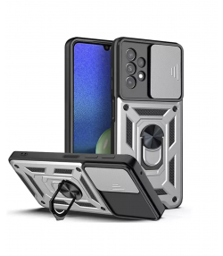 قاب محافظ لنز و حلقه دار سامسونگ Samsung Galaxy A72 Slide Camera & Ring Holder Stand Case