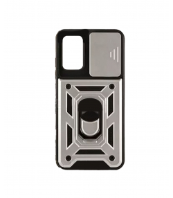 قاب محافظ لنز و حلقه دار شیائومی Xiaomi Redmi Note 9 4G Slide Camera & Ring Holder Stand Case