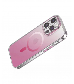 قاب رنگین کمانی مگ سیف آیفون 14 پرو گرین Green iphone 14 Pro Rainbow Magsafe Case