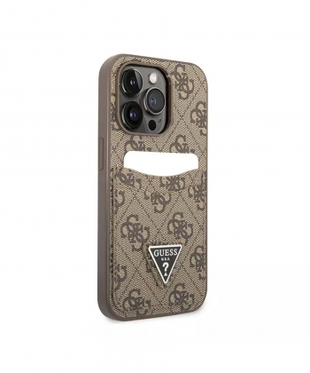 قاب چرمی جاکارتی دار آیفون 14 پرو CG Mobile iphone 14 Pro Guess Leather Case