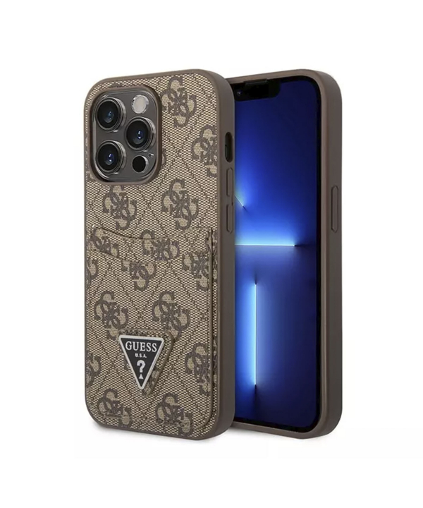 قاب چرمی جاکارتی دار آیفون 14 پرو CG Mobile iphone 14 Pro Guess Leather Case