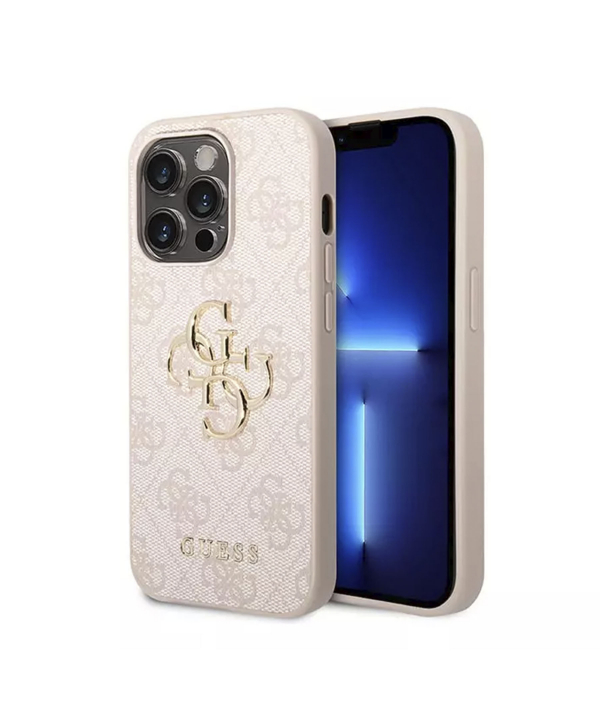 قاب چرمی طرحدار آیفون 14 پرو مکس CG Mobile iphone 14 Pro Max Guess Leather Case