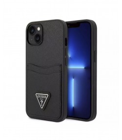 قاب چرمی جاکارتی دار آیفون 14 پلاس CG Mobile iphone 14 Plus Guess Leather Case