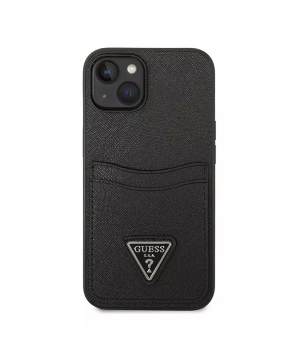 قاب چرمی جاکارتی دار آیفون 14 CG Mobile iphone 14 Guess Leather Case