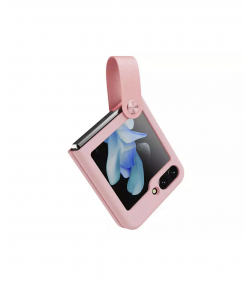 قاب سامسونگ زد فیلیپ 5 نیلکین Nillkin Flex Flip Finger Strap liquid silicone phone case Samsung Galaxy Z Flip 5