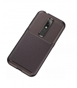 قاب ژله ای فیبر کربن نوکیا Becation Carbon Fiber Case Nokia 4.2