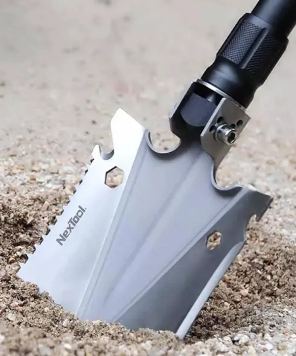 بیل تاشو شیائومی همراه با اره Xiaomi nextool NE0114 Folding HRC45 Shovel with Saw
