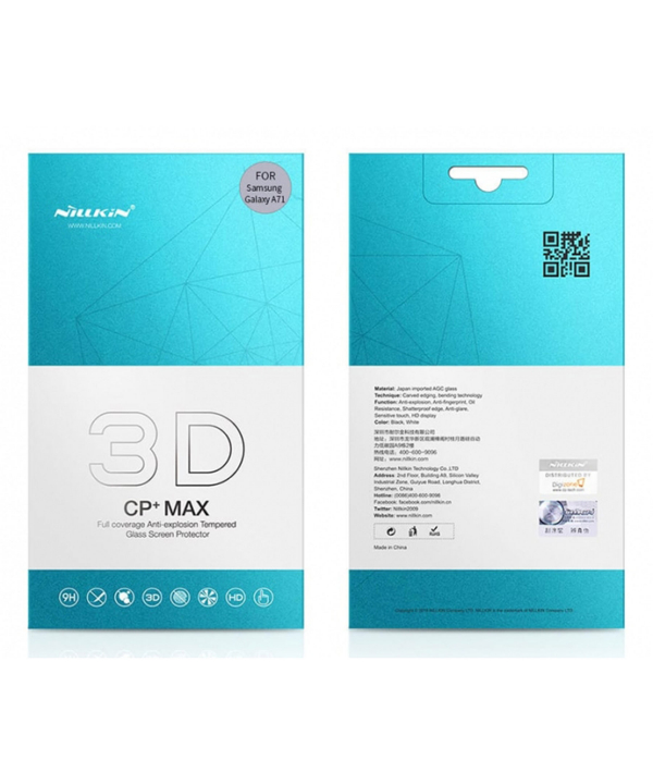 محافظ صفحه نمایش شیشه‌ای نیلکین سامسونگ Nillkin 3D CP+ Max Glass Samsung Galaxy A71/Note 10 Lite/F62/M62/M51