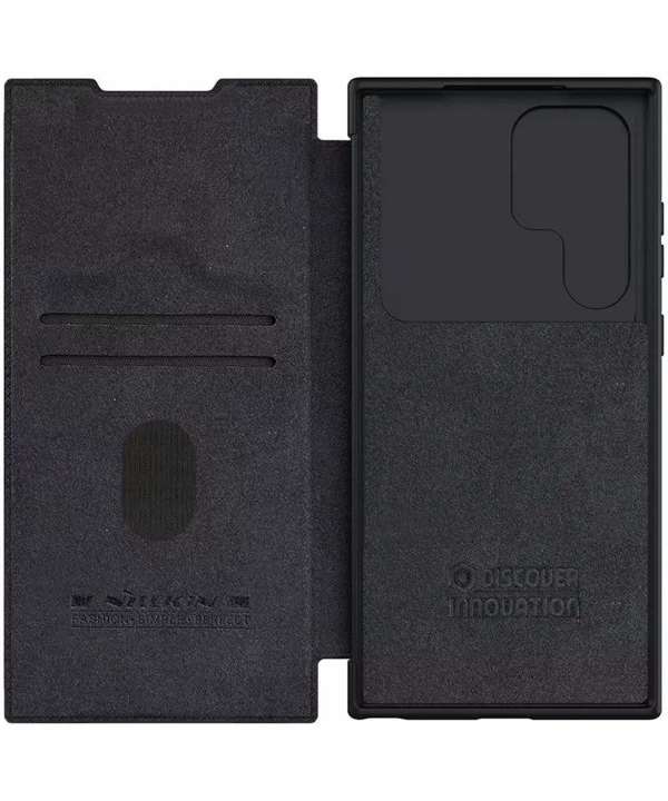 کیف کلاسوری سامسونگ گلکسی اس 23 اولترا نیلکین Nillkin Samsung Galaxy S23 Ultra Qin Pro leather