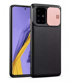 قاب محافظ با درپوش کشویی لنز سامسونگ Lens protector Case Samsung Galaxy A51