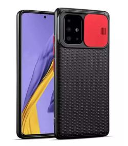 قاب محافظ با درپوش کشویی لنز سامسونگ Lens protector Case Samsung Galaxy A51