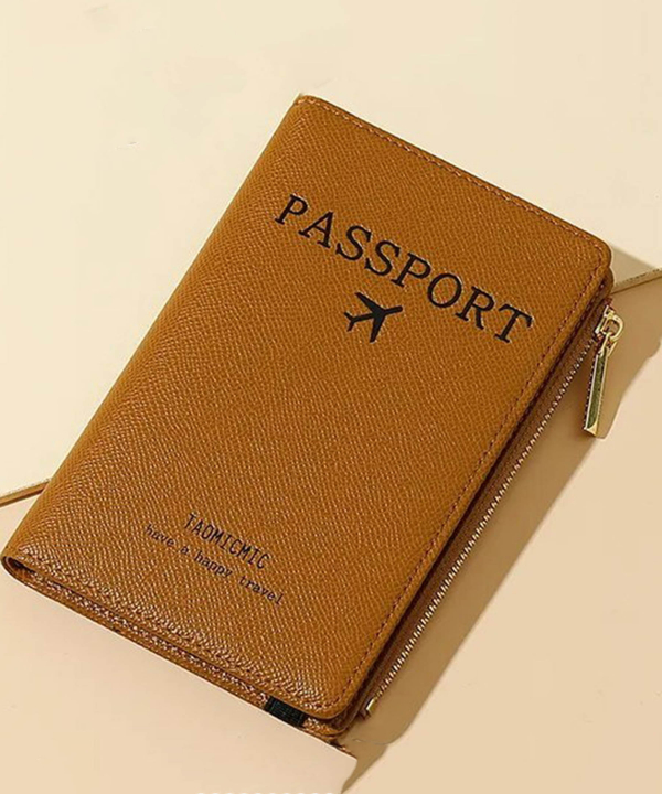 کیف پاسپورت و مدارک کش دار TAOMICMIC Y8644 PU Leather Passport Holder Wallet