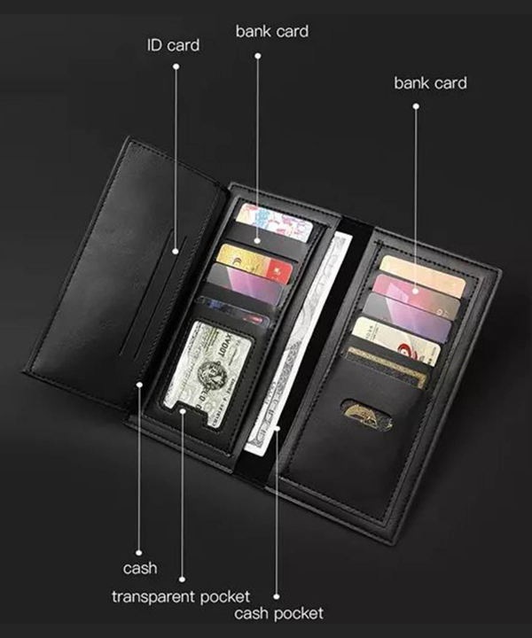 کیف پول پالتویی طرح چرم مردانه بنج Bange Taylor luxury men's wallet BG-577