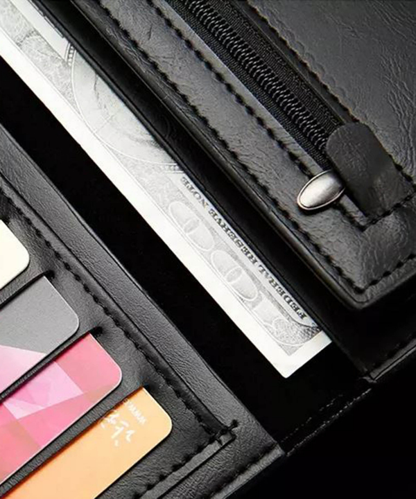 کیف پول پالتویی طرح چرم مردانه بنج Bange Taylor luxury men's wallet BG-577