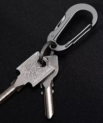 چاقوی آنباکسینگ و جاکلیدی express knife men's waist hanging chain portable