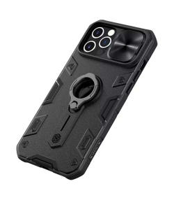 قاب محافظ حلقه دار نیلکین آیفون ?? پرومکس- Nillkin iPhone 12 Pro Max CamShield Armor Case