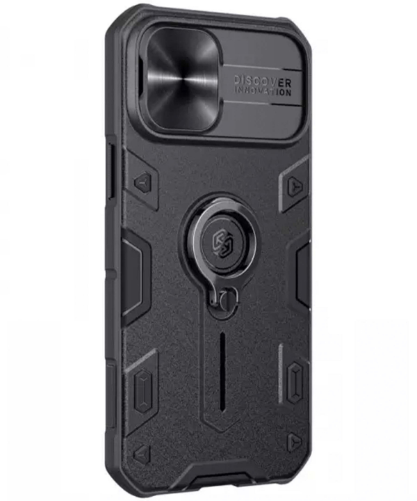 قاب محافظ حلقه دار نیلکین آیفون ?? پرومکس- Nillkin iPhone 12 Pro Max CamShield Armor Case