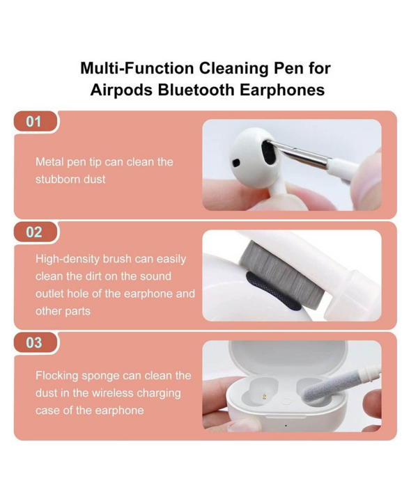 کیت نظافت هندزفری بی سیم و کیبورد Multfunctional Cleaning Brush Q5S