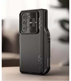قاب محافظ زد فولد 5 سامسونگ نیلکین Nillkin Samsung Galaxy Z Fold5 CamShield Fold Case Pen holder version